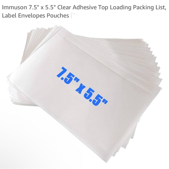 50 clear pack/ship label - Picture 3 of 3